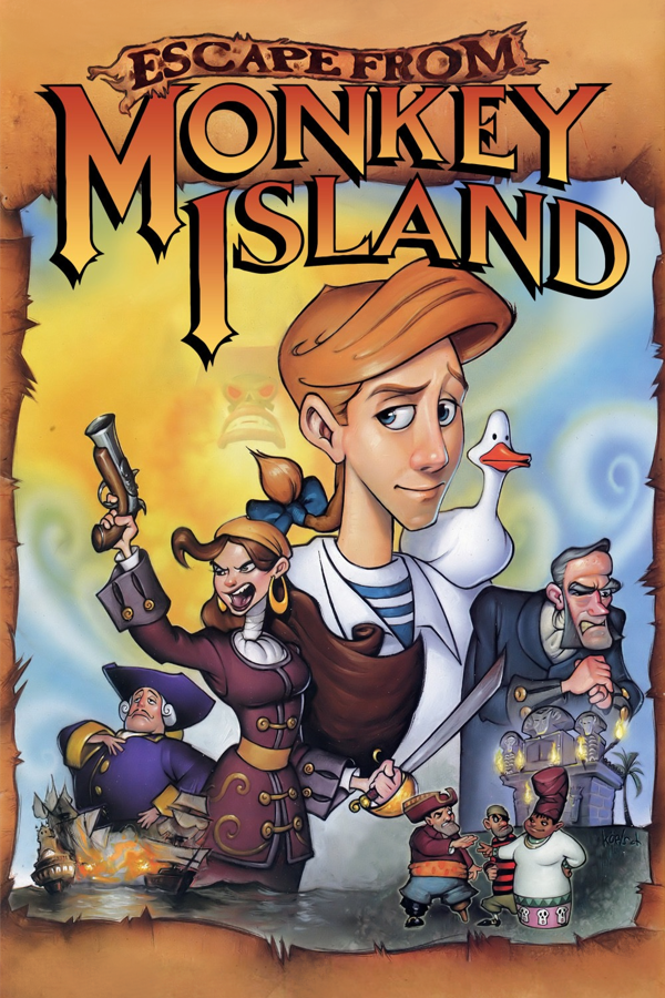 Cover del gioco Escape from Monkey Island